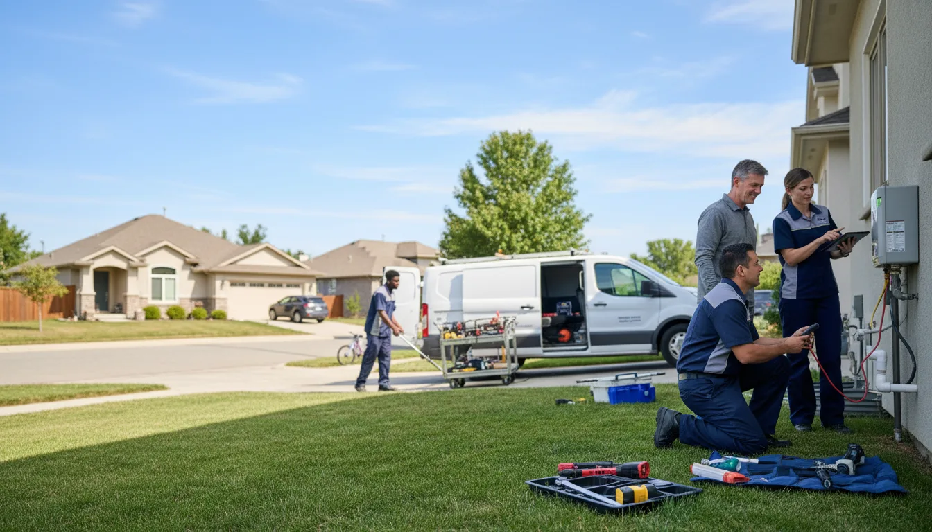 Tankless water heater service in Coyanosa, TX